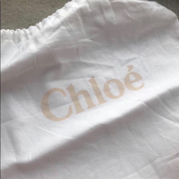 Chloe Medium Faye in Red Leather/Suede - Picture 7 of 9